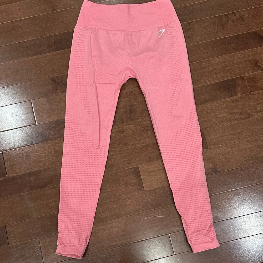Gymshark Coral Pink Seamless Leggings